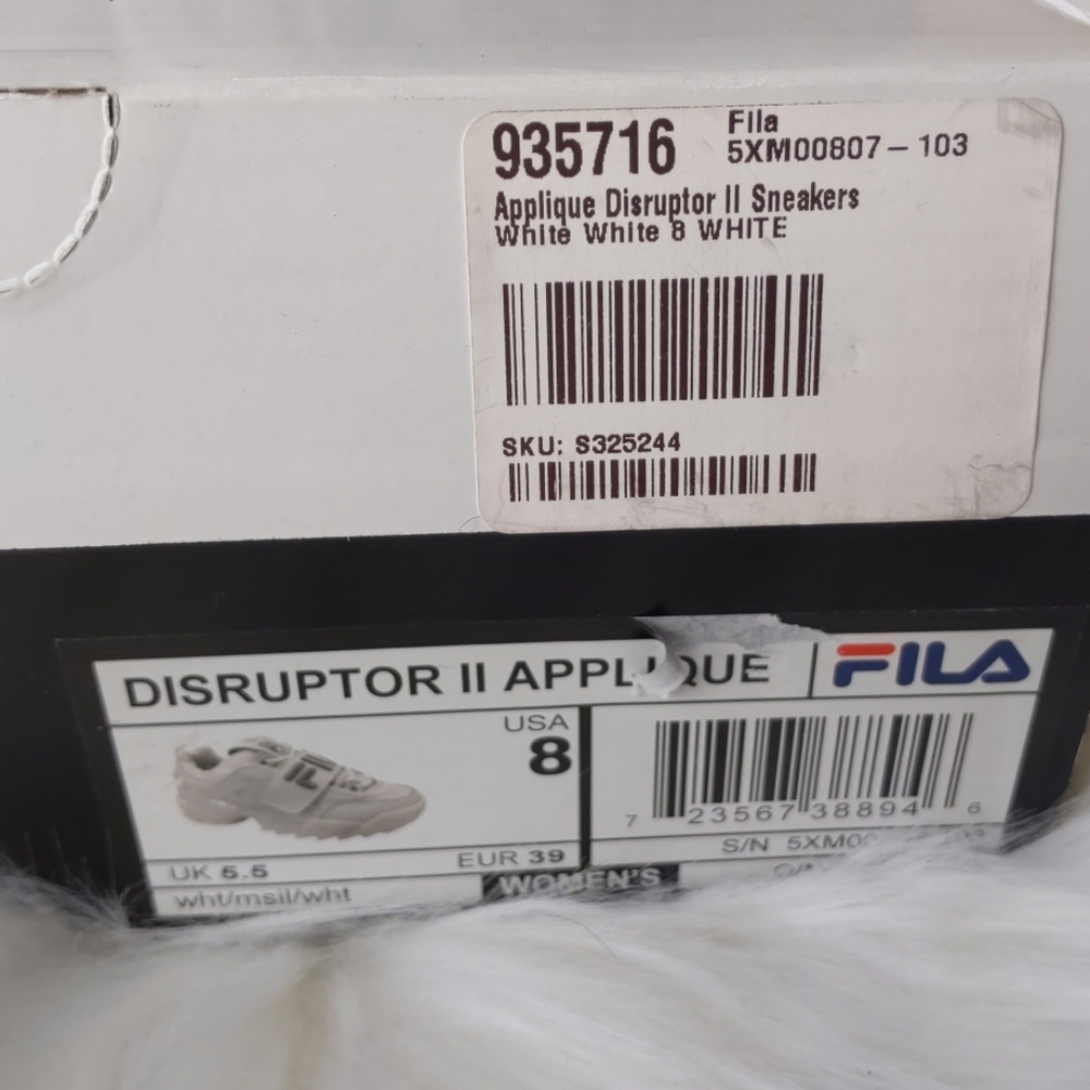 Fila Women's Disruptor II Aplique Sneakers - Picture 8 of 9